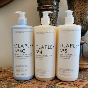 Olaplex No 4 Shampoo, No 4c Shampoo and No 5 conditioner 33.8 oz each
